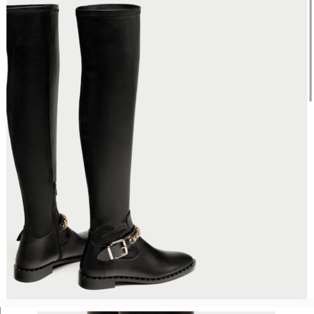 ZARA KNEE HIGH BOOTS